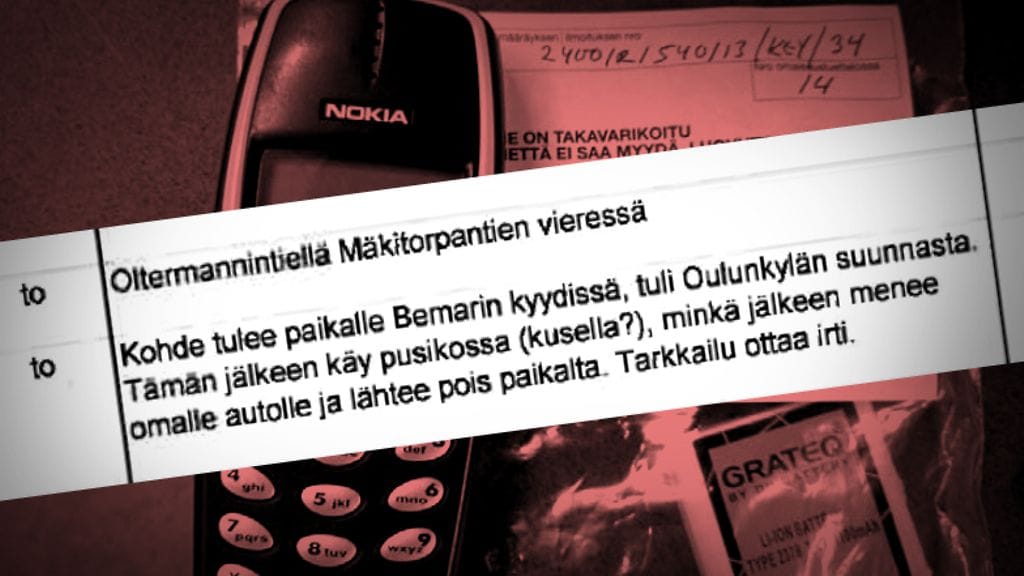 Krp seurasi 15. maaliskuuta 2012 UB-pomo Keijo Vilhusta. Tarkkailussa havaittiin BMW, joka kuului Aarniolle. Auton rekisteritiedoista saatu Aarnion osoite yhdisti Pasilan miehen Aarnioon, krp:n todistaja kertoi.
