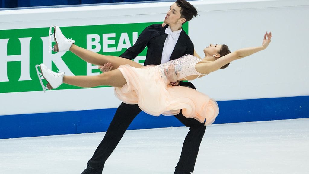 Jussiville Partanen ja Cecilia Törn sijoittuivat 18:nneksi lyhyttanssissa.