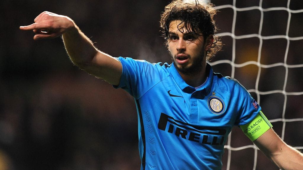 Italian maajoukkueessakin esiintynyt Andrea Ranocchia pelaa loppukauden mittaisella lainapestillä Sampdoriassa.