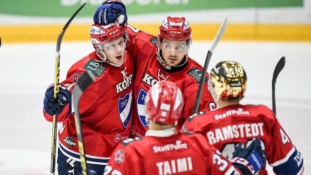 HIFK nousi keskiviikkona SM-liigan kärkeen.