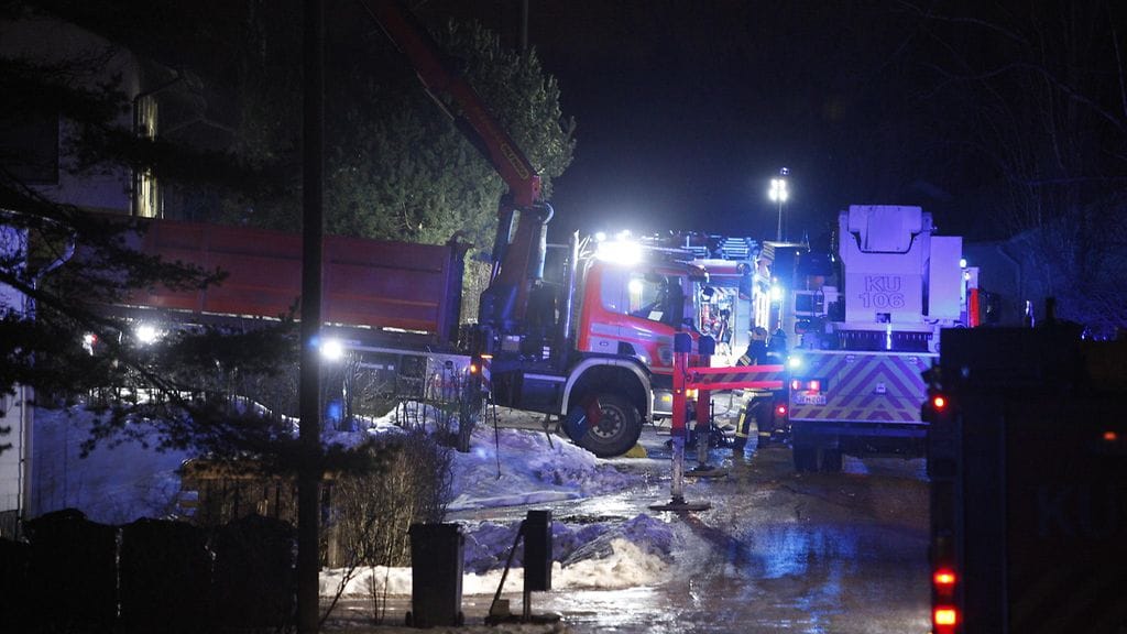 Omakotitalossa syttyi tulipalo Vantaalla 29. tammikuuta 2016.  Palon syttymissyytä ei vielä tiedetä.