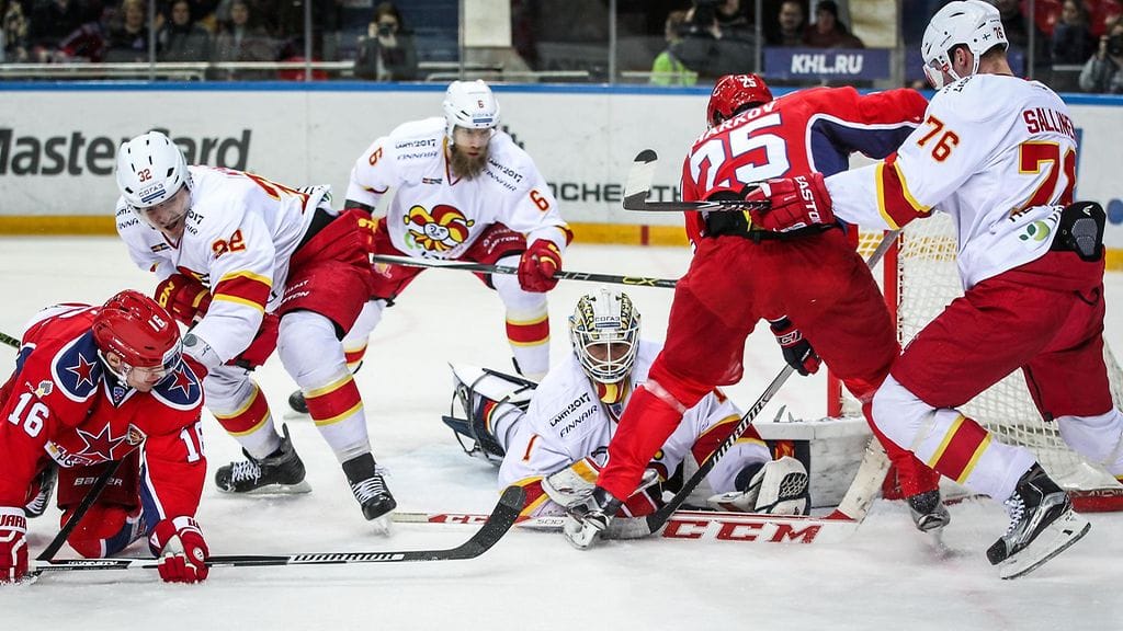 Jokerit ei ole vielä kertaakaan pystynyt voittamaan TsSKA:ta Moskovassa.
