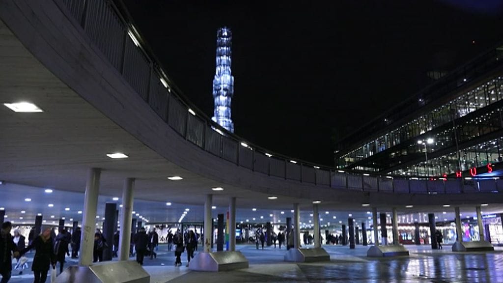 Sergelin tori Tukholmassa.