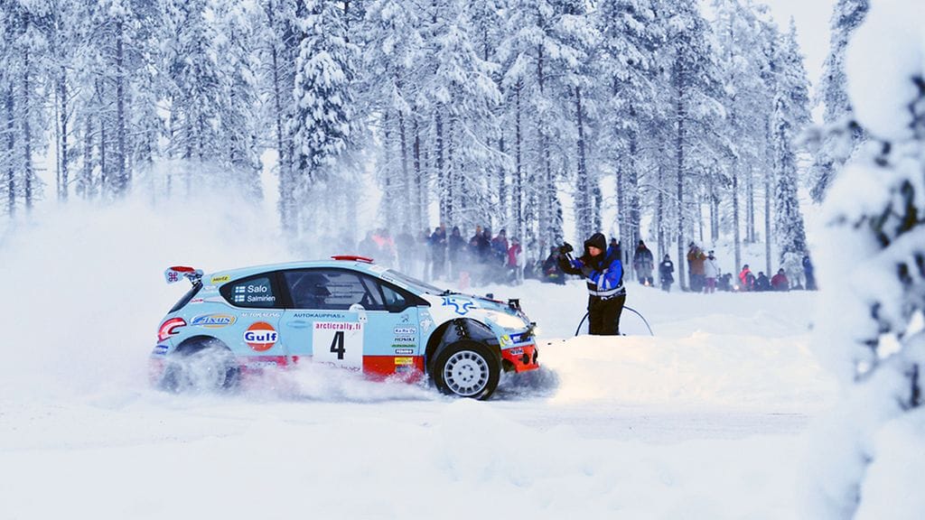 Juha Salo voitti SM-kauden avausrallin.