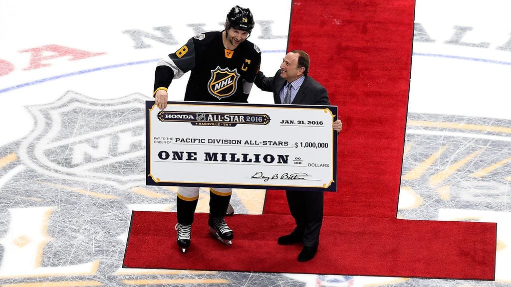 John Scott sai sekin komissaari Gary Bettmanilta.