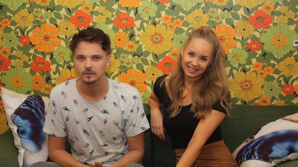 Roope Salminen ja Sabina Särkkä viihtyvät molemmat hyvin Sara Siepin kanssa vapaa-ajallaan.