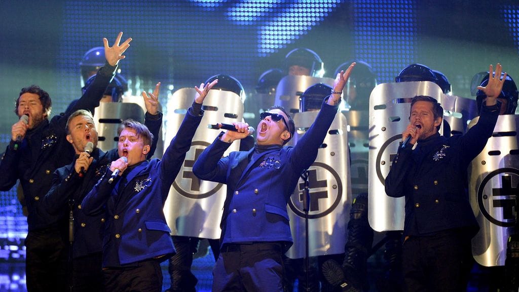 Take That revittelemässä vuonna 2011.