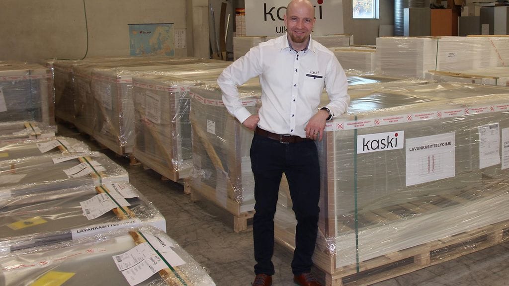 Kaskipuu Oy:n toimitusjohtaja Matti Kaski.