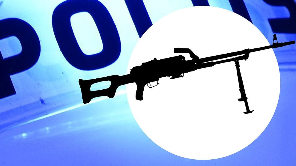 Poliisihallitus pohtii saako Helsingin poliisi hankkia konekiväärejä.