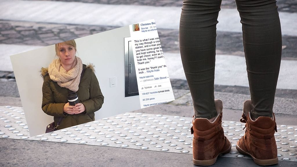 Edes talvivaatteissa ei saa olla rauhassa, ihmettelee Christer Brandt.