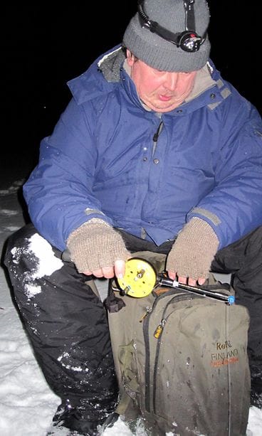 Jouni Puujoki tuli kisoihin Savon puolelta.