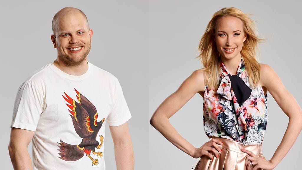 Anssi Honkanen ja Niina Backman.