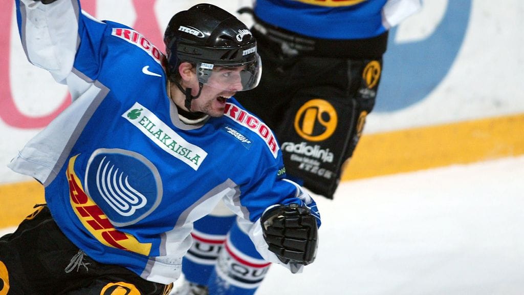 Teemu Elomo pelasi edellisen kerran Suomessa kaudella 2004-05 Bluesissa (arkistokuva).