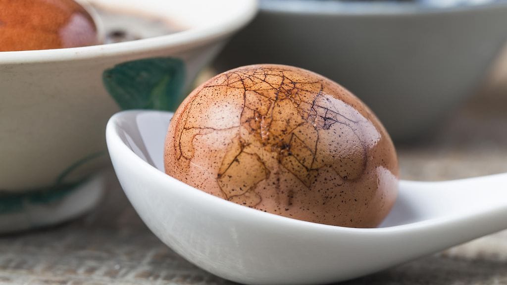 Oletko kuullut kiinalaisista, marmoroiduista kananmunista?