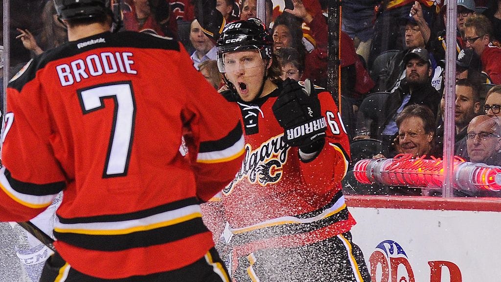 Markus Granlund juhli osumaansa.