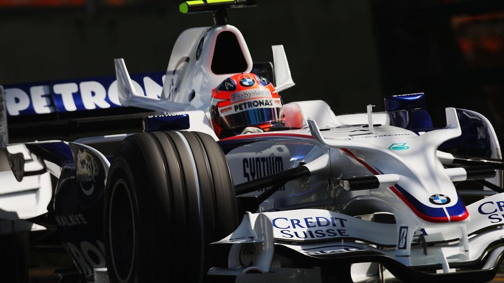 Robert Kubica ajoi BMW Sauberilla F1-sarjaa vuosina 2006-09.