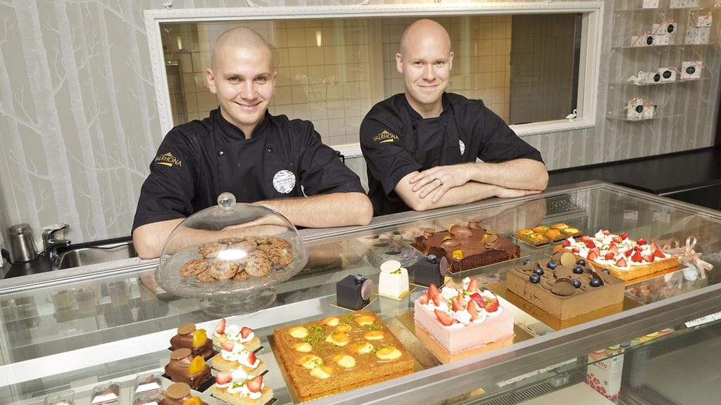 Teemu Aura ja Markus Hurskainen Patisserie Teemu ja Markus