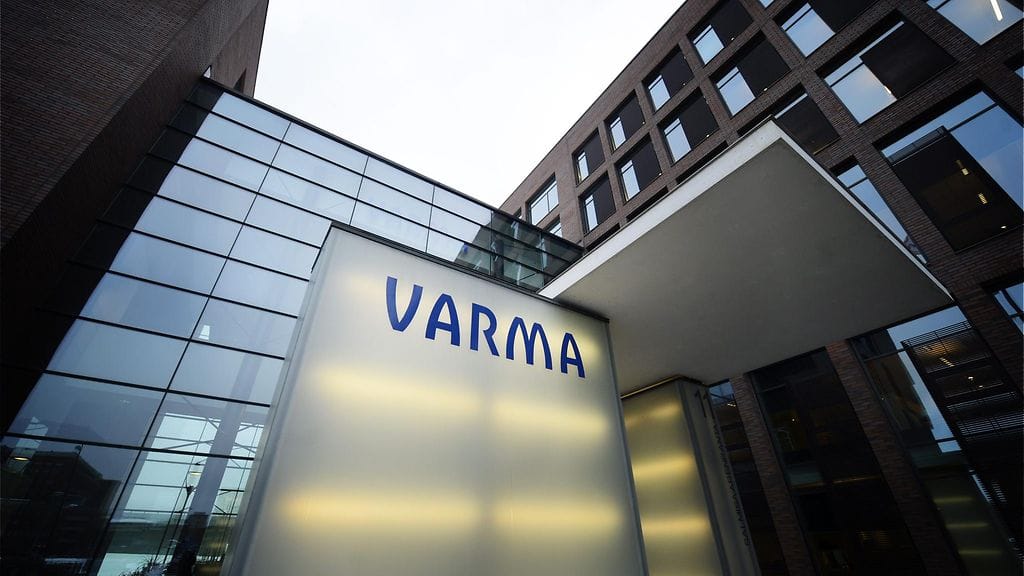 Keskinäisen työeläkevakuutusyhtiö Varman pääkonttori Helsingin Salmisaaressa, 27. tammikuuta 2014.