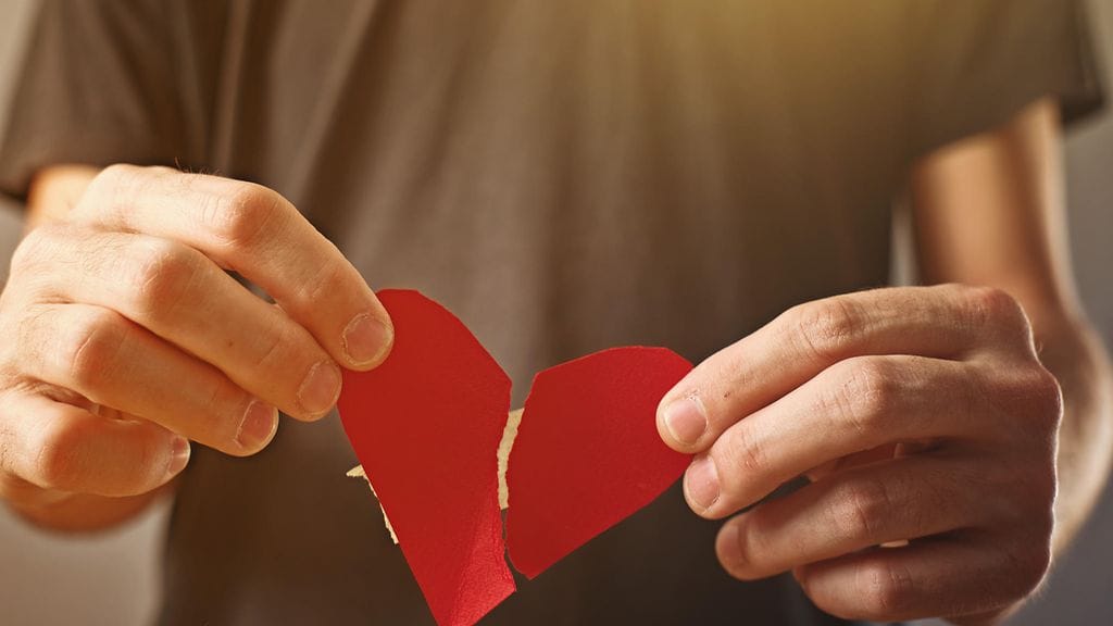 sydänsuru, sydän, rakkaus, ero