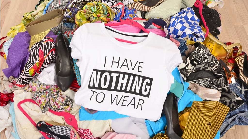 Vaatekaappi täynnä vaatteita, mutta ei mitään päällepantavaa? Tuttu ongelma monelle.