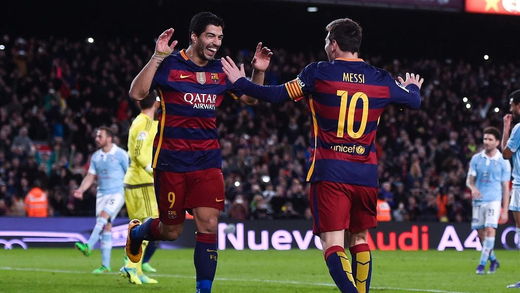Suarez ja Messi