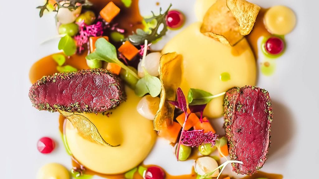 Lahtelaisen ravintola Roux'in upea poroannos osoittaa, millaiseen kädenjälkeen Vuoden Ravintola 2016 pystyy.