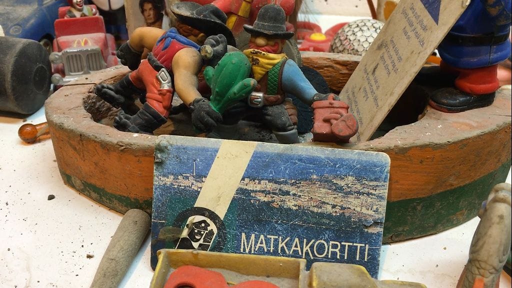 Viikinmäen jätevedenpuhdistamossa jätevedestä löytyneitä asioita