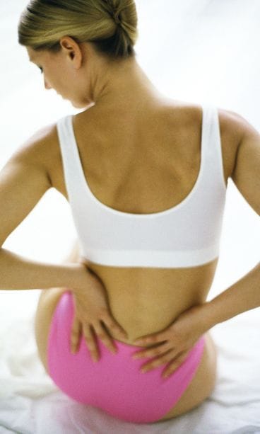 Nainen herää aamulla