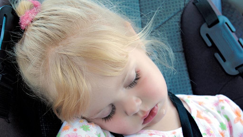 Tämä nyt on vielä normaali paikka nukahtaa. Kuvituskuva.