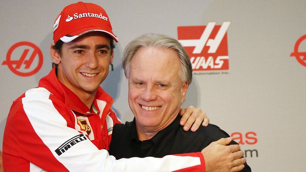 Kuski Esteban Gutierrez ja omistaja Gene Haas ovat hyvää pataa.