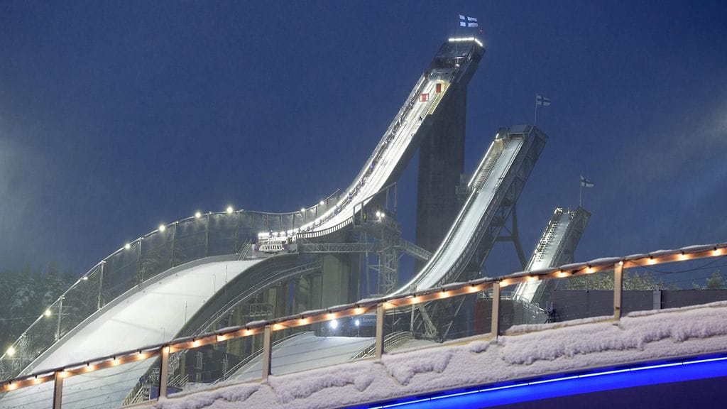 Lahden mäkimontussa on ollut ikävän hiljaista viikonloppuna.