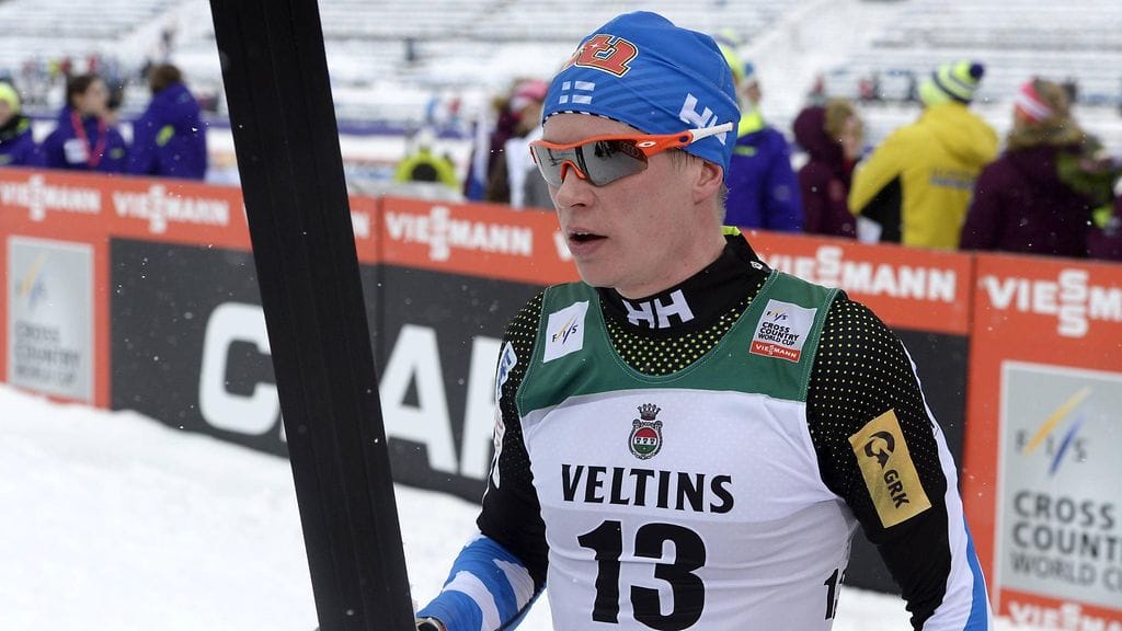 Matti Heikkisellä oli vaikea päivä Salpausselän laduilla.