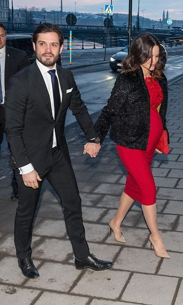 Sofia punaisissa + Carl Philip