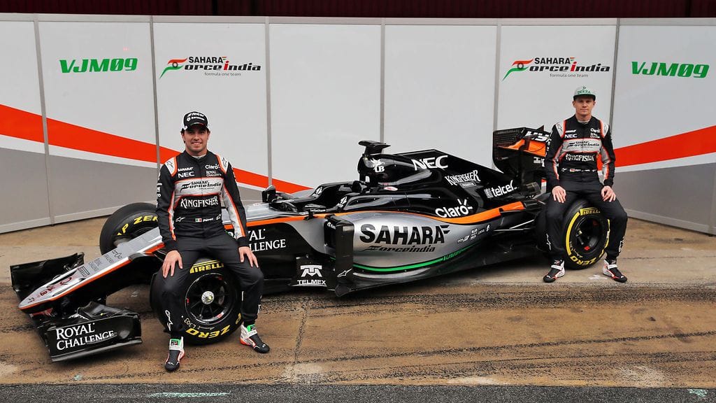 Sergio Perez ja Nico Hülkenberg