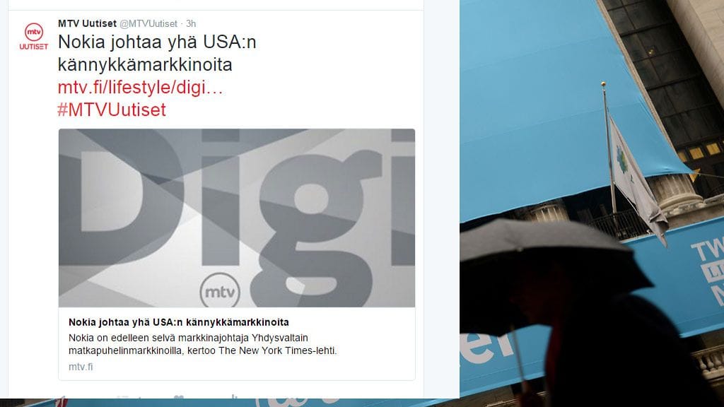 Valitettavasti joudumme toteamaan, että muun muassa tämä uutinen oli arkistojen aarteita, ja se pomppasi Twitter-virtaamme vahingossa.