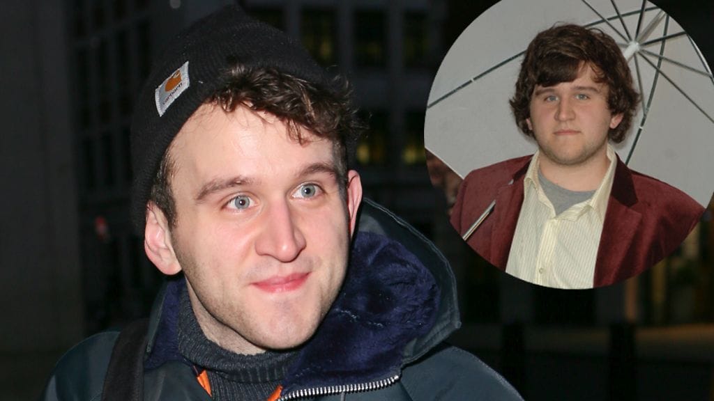 Harry Melling isossa kuvassa vuonna 2016 ja pienemmässä vuonna 2007.