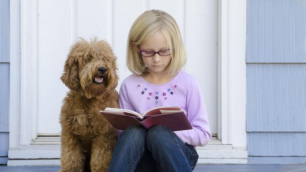 Uuden projektin avulla lasten lukutaito ja empatiakyky kehittyvät koirien avustuksella.