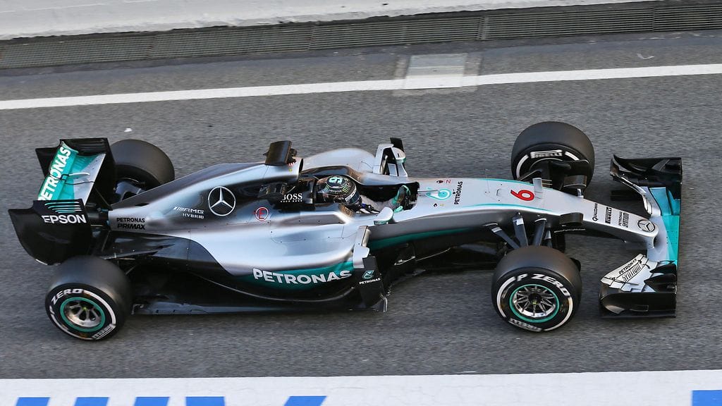 Keskiviikkona Mercedes W07-autossa nähdään uudenlainen nokka.