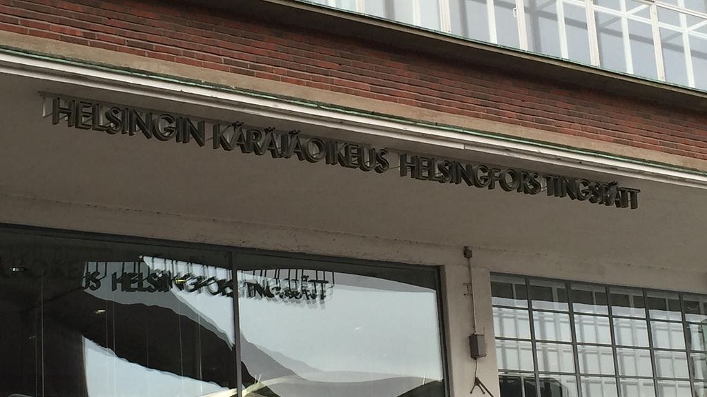 Helsingin käräjäoikeus.