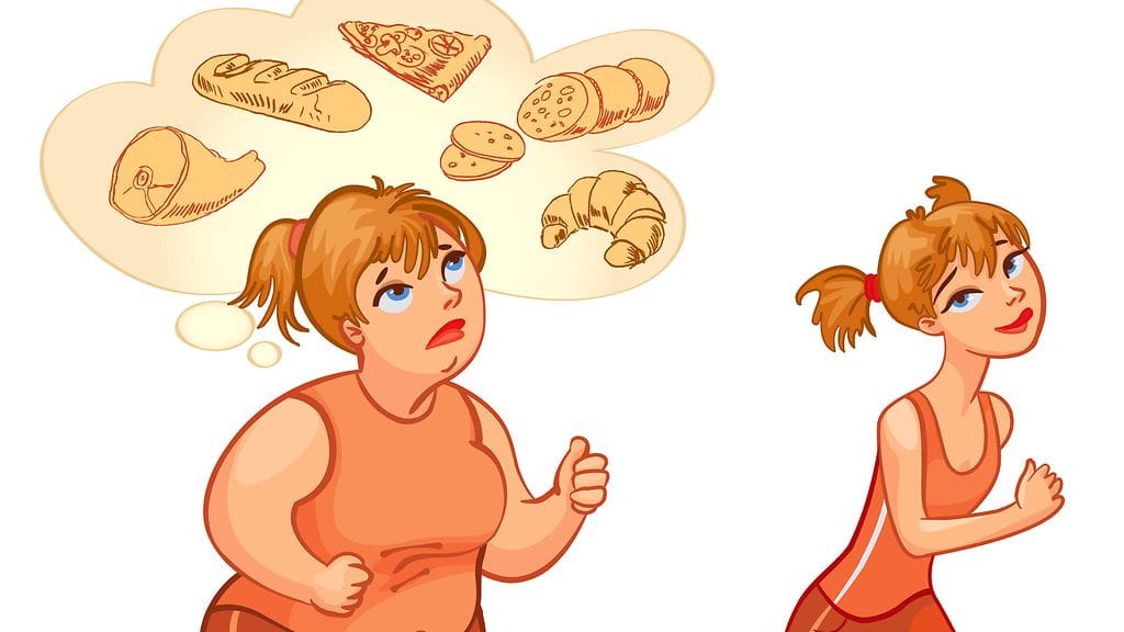 Miksi toiset pysyvät laihoina, ja toiset joutuvat koko ajan miettimään syömisiään?