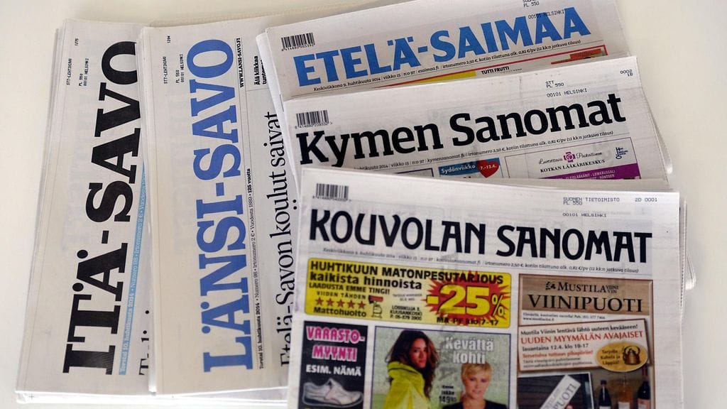 Kaakon Viestintä julkaisee Länsi-Savoa, Itä-Savoa, Etelä-Saimaata, Kouvolan Sanomia, Kymen Sanomia, Uutisvuoksea ja muutamia kaupunkilehtiä.