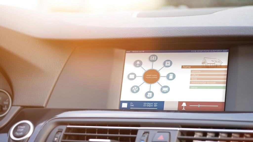Asioiden Internet ja auto. Kuvituskuva, joka ei liity Seatin ja Accenturen hankkeeseen.