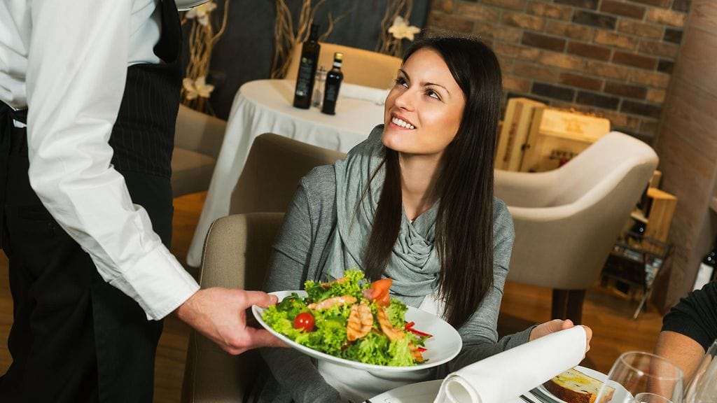 Töykeä käytös tarjoilijaa kohtaan on hälytysmerkki.