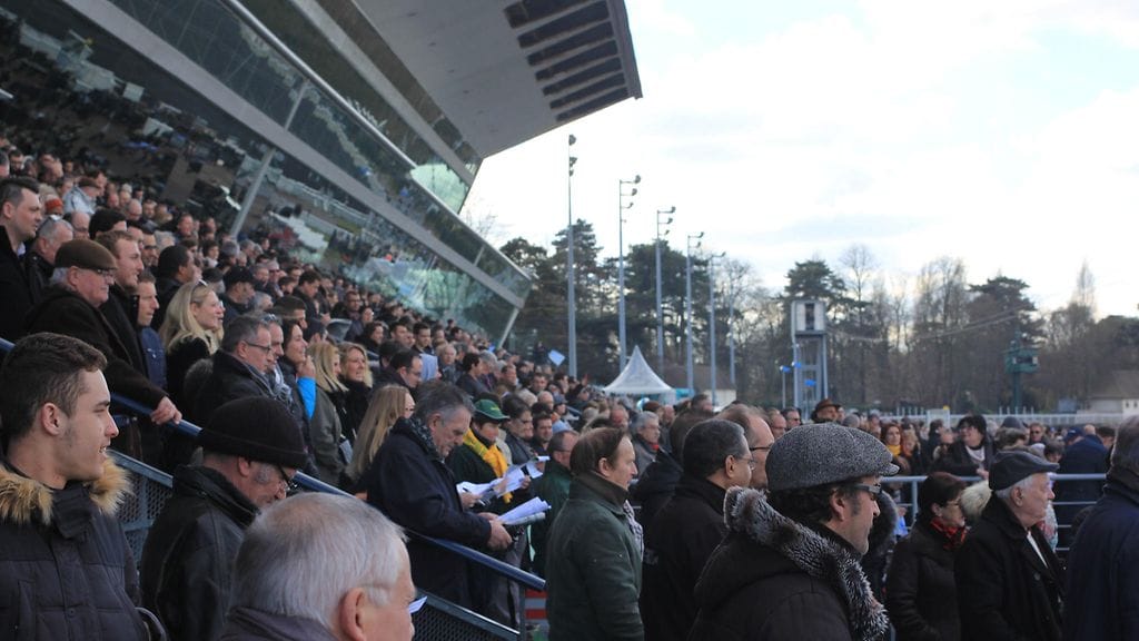 Yleisöä viime vuoden kisoista.