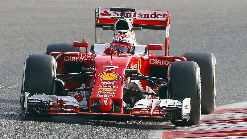 Kimi Räikkönen Barcelonassa 2016
