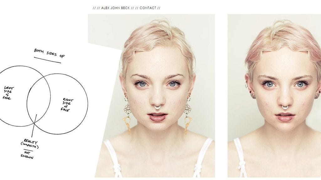 Kuvakaappaus alexjohnbeck.comista