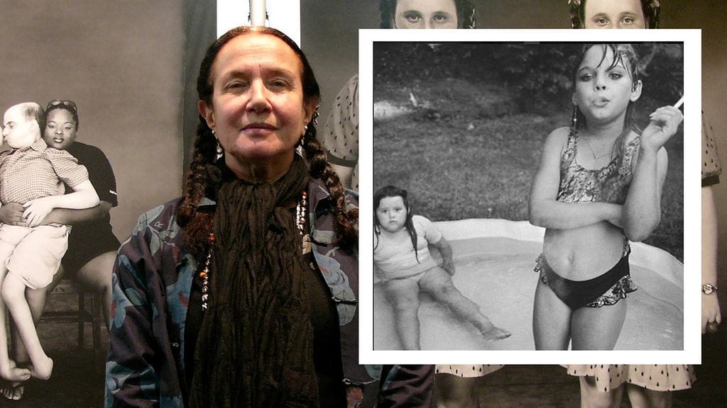 Mary Ellen Markin ikuistama "Amanda and Her Cousin" on yksi hänen tunnetuimmista ottamistaan valokuvista.