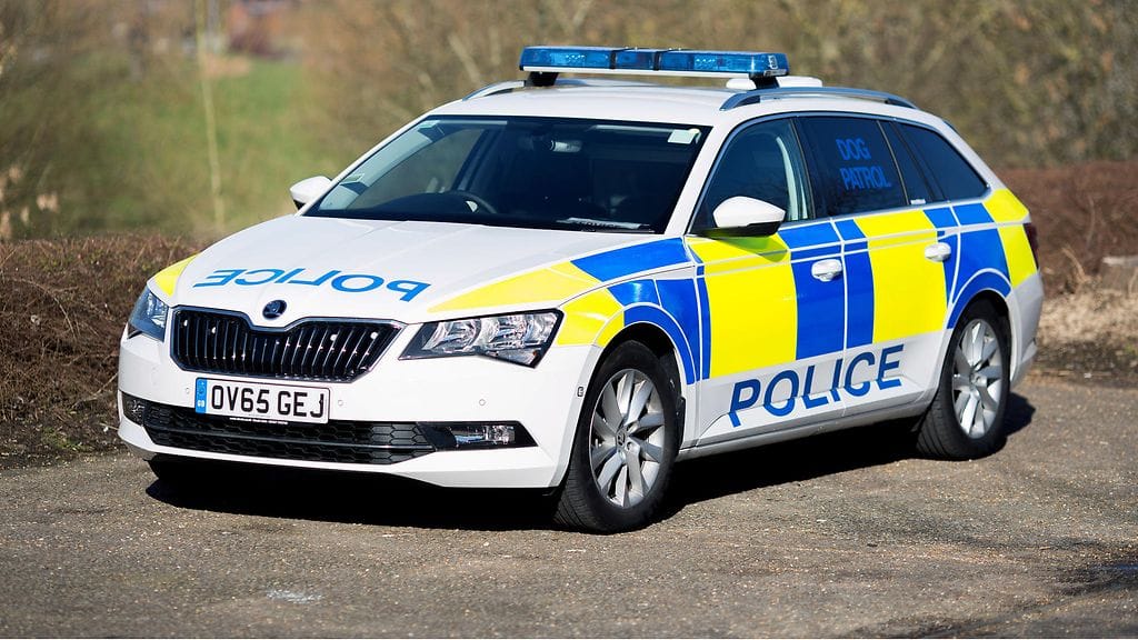 Tässä Skodassa on huomioitu myös poliisikoirien erityistarpeet.