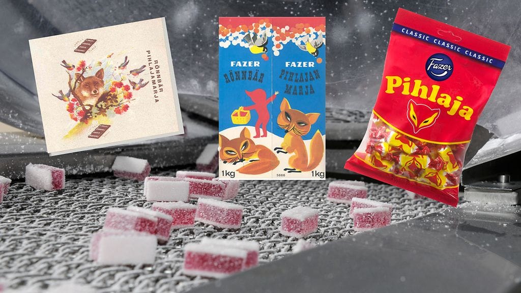 Kettukarkkien kettu on muuttunut vuosien varrella.