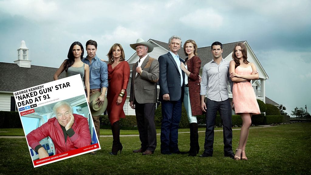 George Kennedy näytteli myös suositussa Dallas-tv-sarjassa.